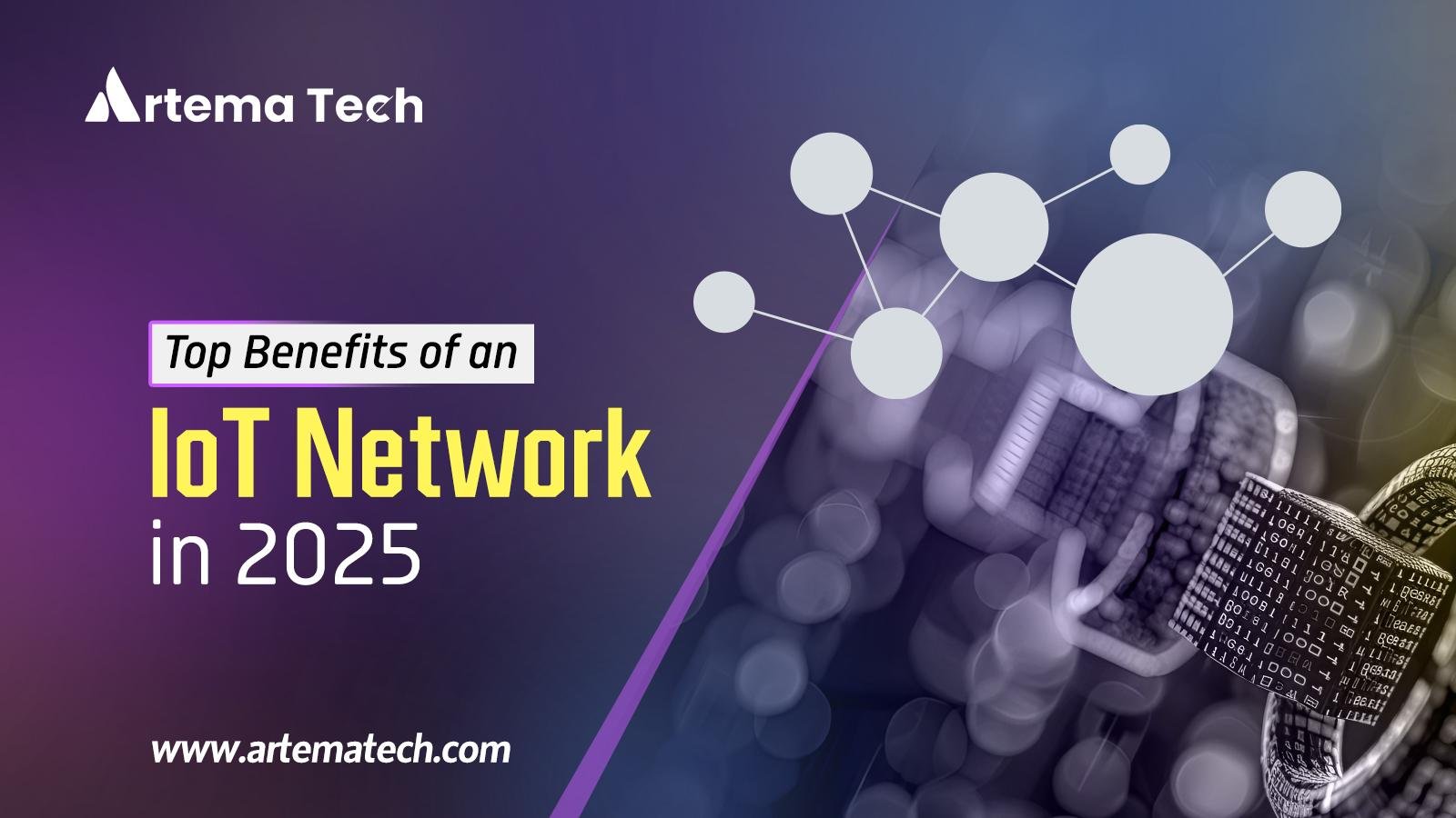Top Benefits of an IoT Network in 2025